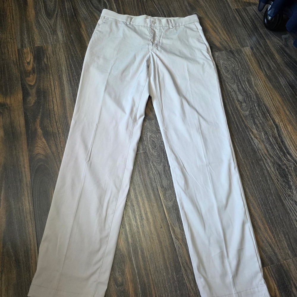 Nike Dri-FIT Golf Pants Mens 33x34 Light Bone Beige BV6065-072 Standard Fit